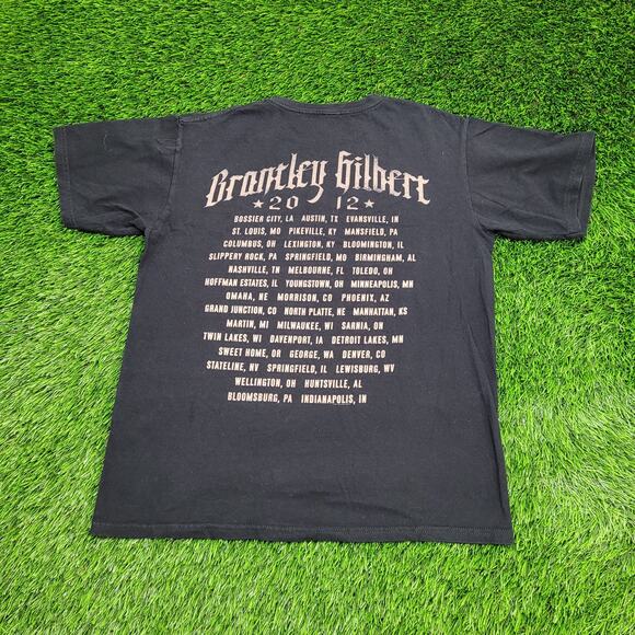 Brantley-Gilbert Shirt Womens Large 20x25 Black - Picture 4 of 13